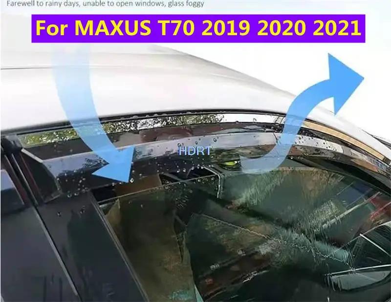 Saic MAXUS T70 2019-2021  ڵ  , ڵ Ÿϸ 4 ǽ    Weathershileds ̵  ÷ ׼